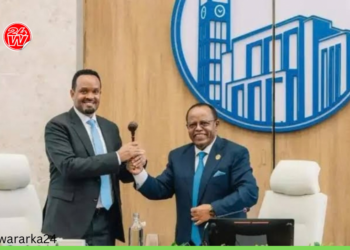 Axmed Shide Oo Noqday Soomaaligii Ugu Horreeyay Ee Hoggaamiya Aqalka Hoose Itoobiya
