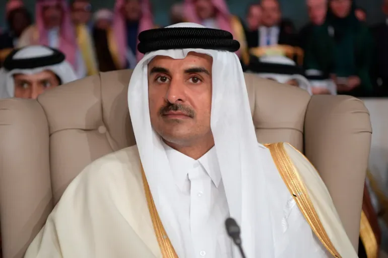 Amiirka Qatar Sheekh Tamiim bin Xamad Aal Thaani
