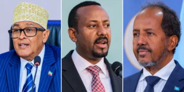 Aqoonsiga Somaliland: sawirrada hoggaamiyeyaasha Somaliland, Itoobiya iyo Soomaaliya