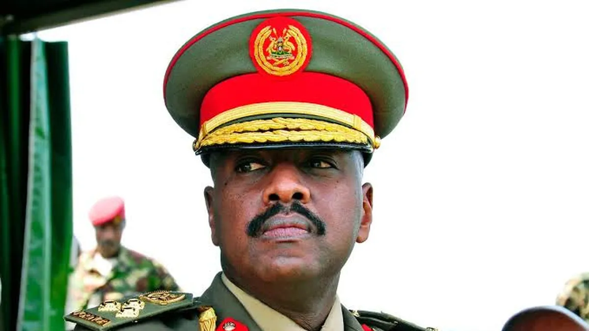 Muhoozi oo sheegay in la xiray darawalka Jeneraal Elwelu