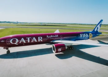 Shaqaalaha Qatar iyo maalinta nasashada - diyaarad Qatar Airways