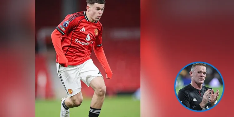 Kai Rooney oo afar gool u dhaliyay Manchester United U18